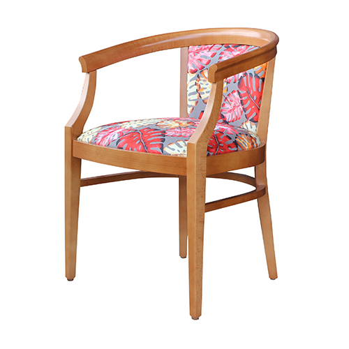 Aged Care Dining Rebecca Chair, natural, top view